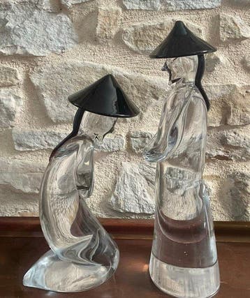 Murano - Archimede Seguso - sculptuur, ‘I Cinese’ - 1950s -