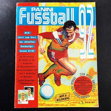 1991/92 Panini Complete Sticker Album Fussball 92 (German, Nieuw