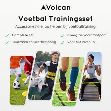 2dekans | Volcan Voetbal Trainingsmateriaal Set - Training, Ophalen of Verzenden, Zo goed als nieuw