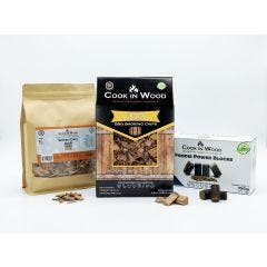 Cook in Wood BBQ rookhout set, Ophalen of Verzenden, Nieuw