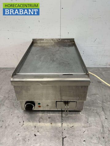 RVS Mareno Bakplaat grillplaat Glad 40 cm 400V Horeca, Ophalen of Verzenden, Gebruikt