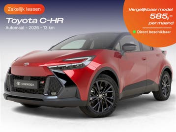 Toyota C-HR | Zakelijk Leasen vanaf 203,- p/mnd, Nieuw, Financial lease, Lease, C-HR
