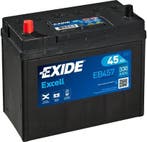 Exide Excell accu | EB457 | 12V 45Ah, Auto-onderdelen, Ophalen of Verzenden, Nieuw