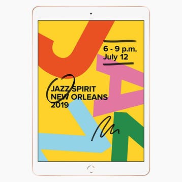 Refurbished iPad 2019 32 GB, 10 inch, 32 GB, Refurbished, Goud