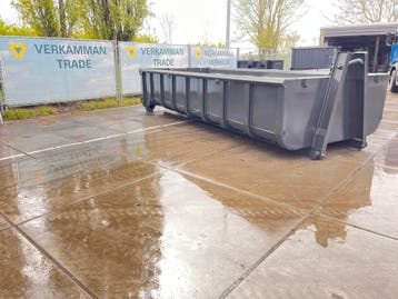14 m3 container 15 kuub container haakarm afzet optrek bak