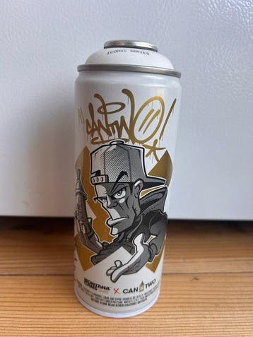 Futura 2000 (1955) - Spray signed by Canto