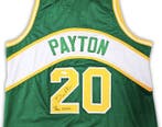 NBA - Gary Payton - Autograph - Groen Aangepast, Nieuw