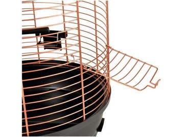 Flamingo Parkietenkooi Sanna 2 - Vogelkooi - 2 zitstokken 3, Verzenden, Zo goed als nieuw