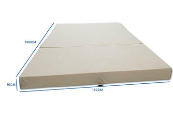 Logeermatras 120x200x10 | Nieuw | Scherpe Prijs, Nieuw, Ophalen of Verzenden, 100 cm of meer, Matras