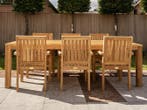 6 persoons tuinset | Duurzaam teakhout | Direct leverbaar!, Tuin en Terras, 6 zitplaatsen, Teakhout, Nieuw, Ophalen of Verzenden