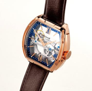 Thomas Earnshaw - BRIDGE - Automatic - Gold - Tonneau -, Nieuw