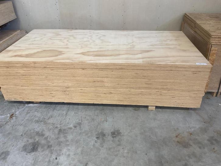 Online veiling: Multiplex platen (30 stuks), Doe-het-zelf en Verbouw, Platen en Panelen, Gebruikt