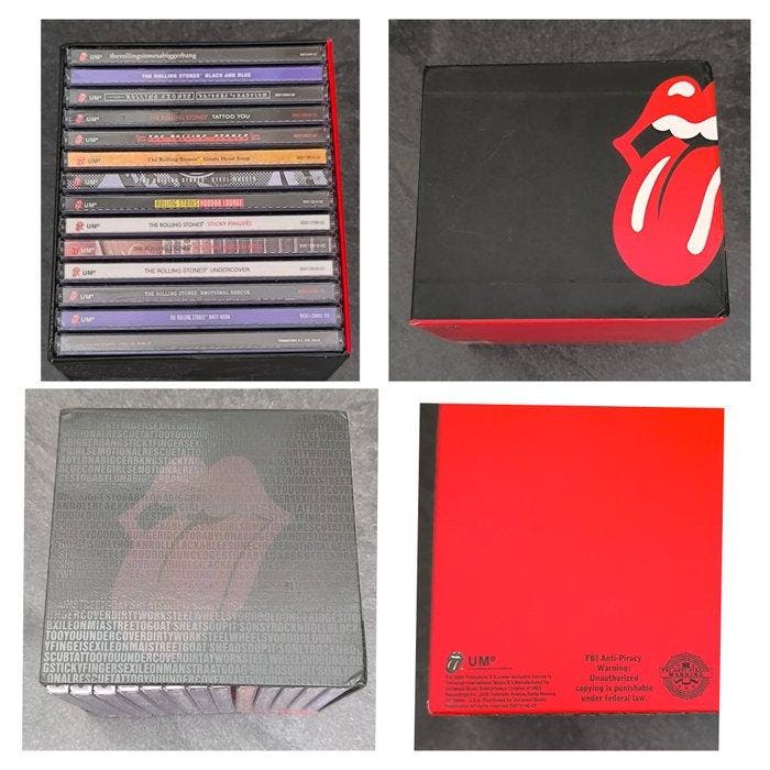 De Rolling Stones - Special 14xCD USA Made Box Set (box spec, Cd's en Dvd's, Vinyl Singles