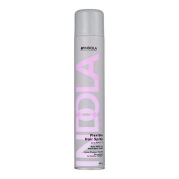 Indola Finish Flexible Hairspray 500ml, Ophalen of Verzenden, Nieuw, Gel, Wax, Haarlak of Mousse