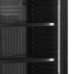 TEFCOLD CEV425 BLACK – Zwarte Flessenkoeler 358L, Nieuw in verpakking, Koelen en Vriezen