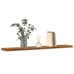 vidaXL Wandschappen 4 st 60x20x1,5 cm bewerkt hout oud, Huis en Inrichting, Verzenden, Nieuw