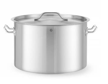 Kookpan middel - met deksel, HENDI, Budget Line, 32L, 400x(, Ophalen of Verzenden, Nieuw in verpakking