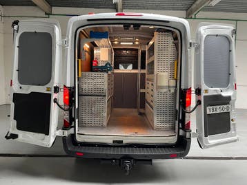 Ford Transit L2H2 | Financial Lease voor 275 p/mnd, Stof, Gebruikt, Euro 6, Overige carrosserieën