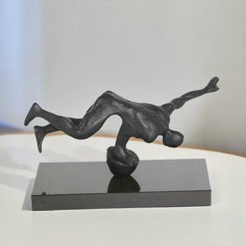 sculptuur, Abstract Balance Figure Metal Sculpture Ornament