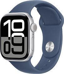 Apple Watch Series 10 42 mm aluminium kast zilver op, Verzenden, Zo goed als nieuw
