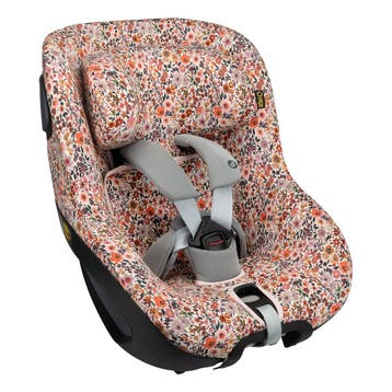 Maxi Cosi Pearl 360 (Pro) + Mica Pro Hoes | Roze Bloemen, Nieuw