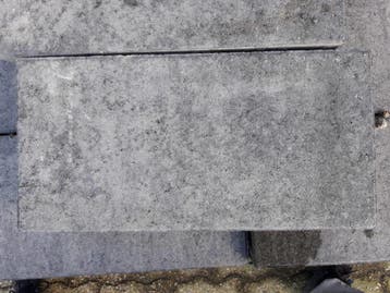 Oprit tegel 40x20x8 Grijs/zwart met facet SP, Ophalen of Verzenden, Nieuw, Beton, Klinkers