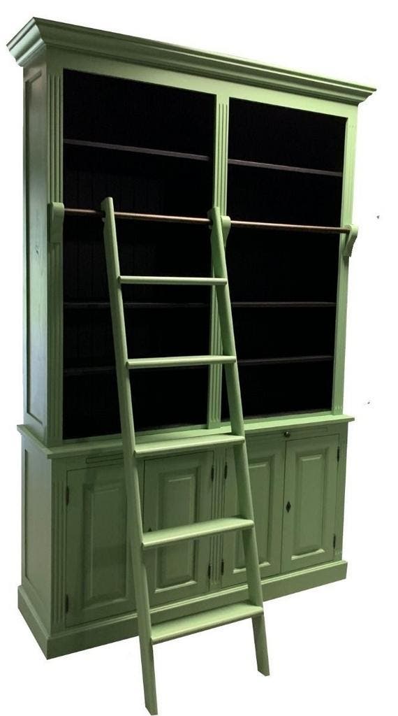 Boekenkast bleekgroen 60704 Toulouse 160 x 245cm, Huis en Inrichting, Kasten | Boekenkasten, Ophalen of Verzenden