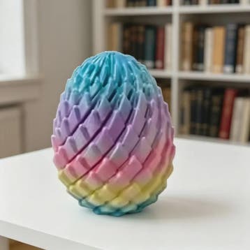 3D Geprint Draken Ei - Flexibel Stressverlichtend Speelgoed, Verzenden, Nieuw