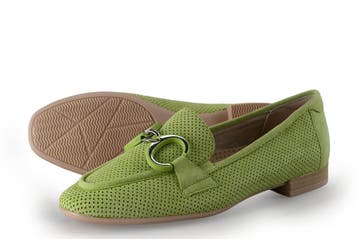 Tamaris Loafers in maat 37 Groen, Tamaris, Verzenden, Overige typen, Zo goed als nieuw