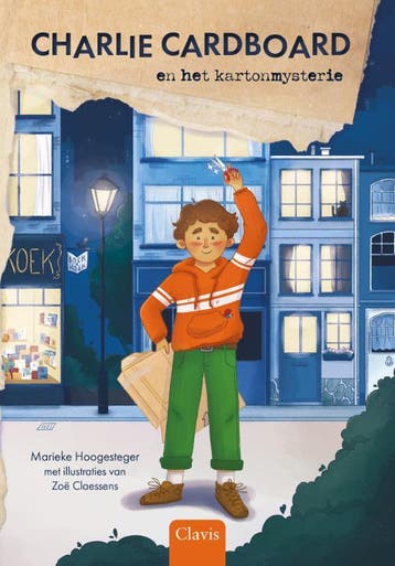 Charlie Cardboard en het kartonmysterie - Marieke, Verzenden, Zo goed als nieuw, Marieke Hoogesteger