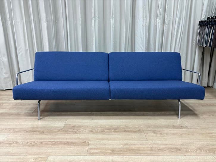 Harvink Storm 2,5 zits bank | Reupholstered, Huis en Inrichting, Banken | Bankstellen, Rechte bank, Zo goed als nieuw, Metaal
