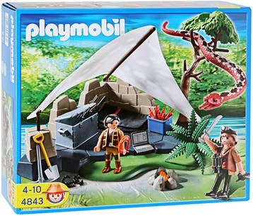 Playmobil Uitvalsbasis Van De Schattenjagers - 4843 (Nieuw), Verzenden, Nieuw