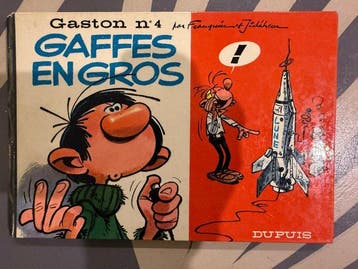 Gaston T4 - Gaffes en gros - C - 1 Album - Eerste druk -, Boeken, Nieuw