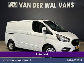 Ford Transit Custom | 2.0 TDCI 130pk Automaat L1H1 Limited, Automaat, Gebruikt, Euro 6, Wit