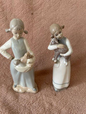 Lladró - Julio Fernandez - Beeld, Lladro beelden meisjes met