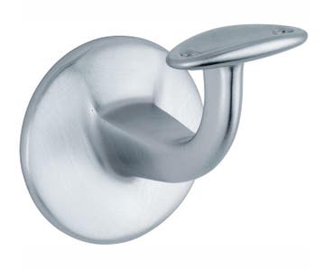 Leuninghouder Elegant hol M8 mat chroom, Verzenden, Nieuw