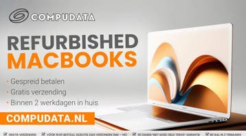 MacBook kapot? Compudata repareert ‘m snel en vakkundig, Ophalen of Verzenden, Refurbished
