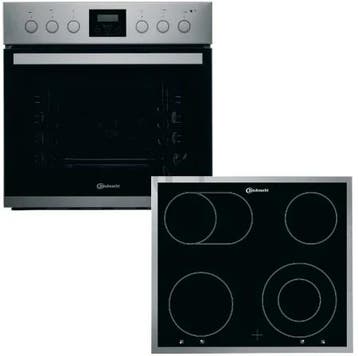 Oven set Bauknecht HEKO 500 H (HVS3TH8V2IN+CHR9642IN), Verzenden, Nieuw