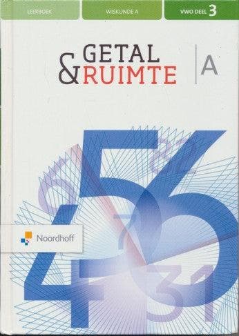 Getal en Ruimte 12e editie Leerboek 3 deel A VWO, Boeken, Schoolboeken, Verzenden, Nieuw