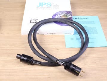 JPS Labs PAC Black high performance audio power cable 2,0 me, Ophalen of Verzenden, Gebruikt, Overige kabels