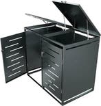 2dekans | Juskys – Containerberging – 120 l & 2-Delig – Met, Huis en Inrichting, Woonaccessoires | Prullenbakken, Ophalen of Verzenden