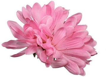 Dahlia Roze Zijdenbloem los 8-10 cm per stuk, Ophalen of Verzenden, Nieuw