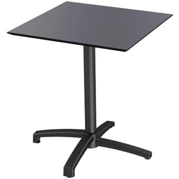 Inklapbare Tafel | X CROSS | HPL/Aluminium | Zwart Blad |, Verzenden, Nieuw in verpakking