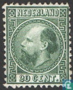 Nederland - Koning Willem III - 1867, Postzegels en Munten, Postzegels | Nederland, Verzenden, Postfris