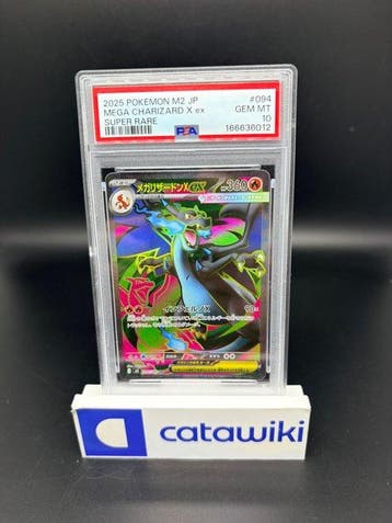 Pokémon - 1 Graded card - Mega Charizard X ex - 094/080 -, Nieuw