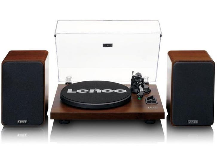 Lenco LS-600WA - Platenspeler - Bluetooth 5.0 - Donkere, Audio, Tv en Foto, Platenspelers, Nieuw, Verzenden