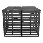 2x Containerombouw | Kliko ombouw | Containerberging | Grijs, Verzenden