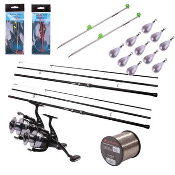 Ultimate Beachforce Strandhengel Set 4.20m, Verzenden, Nieuw