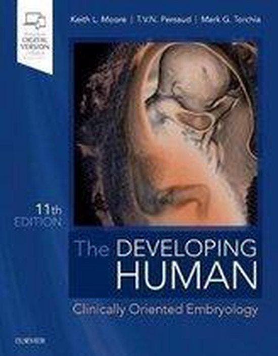 The Developing Human - Keith L. Moore 9780323611541, Boeken, Taal | Engels, Zo goed als nieuw, Verzenden