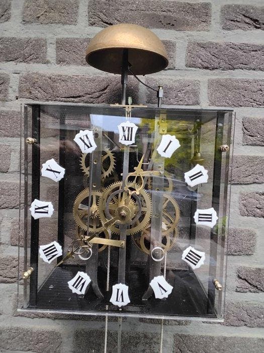Comtoise klok - - IJzer - 1850-1900, Antiek en Kunst, Antiek | Klokken